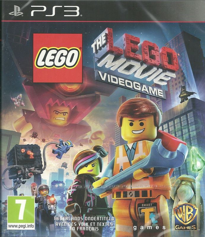 LEGO Movie Videogame box art for Playstation 3